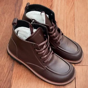 Women S Brown Suede Winter Boots Handmade Anatomical